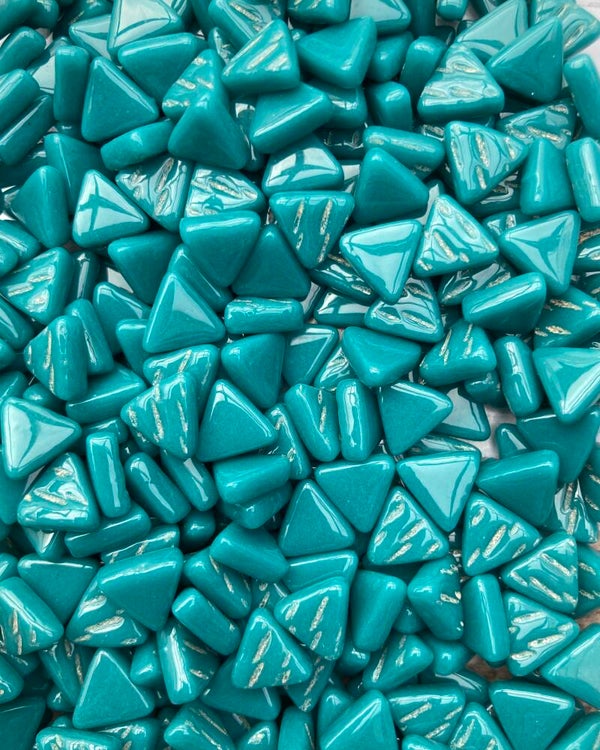 Mini Triangel Deep Teal 50 gram