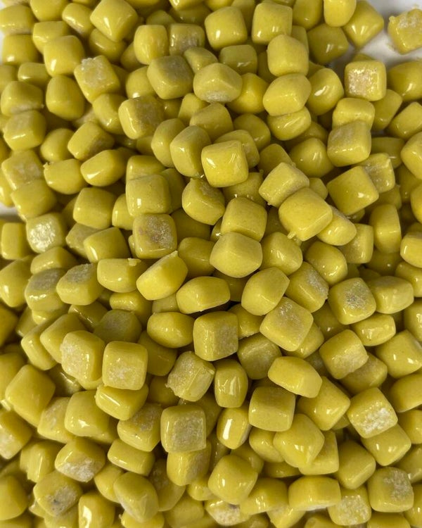 Cubes 4,8 mm Yellow 10 gram