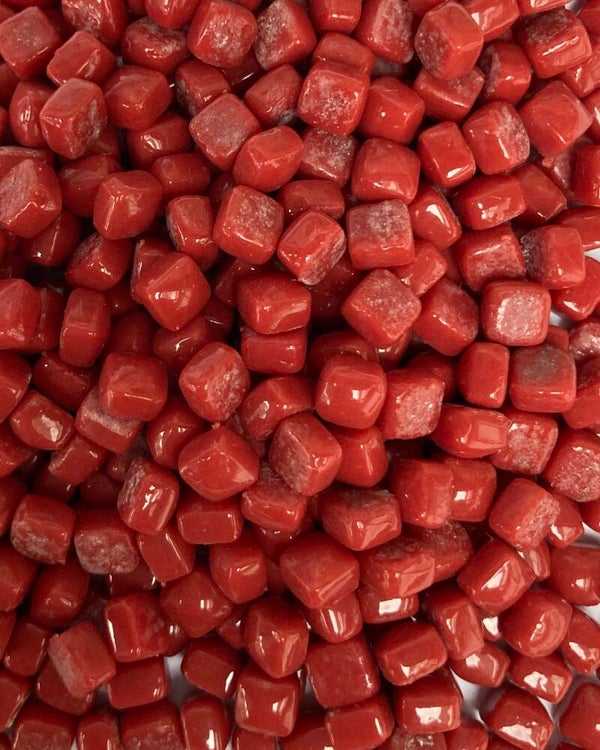 Cubes 4,8 mm Blood Red 10 gram
