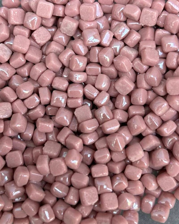 Cubes Parelmoer 4,8 mm  Pink 10 gram