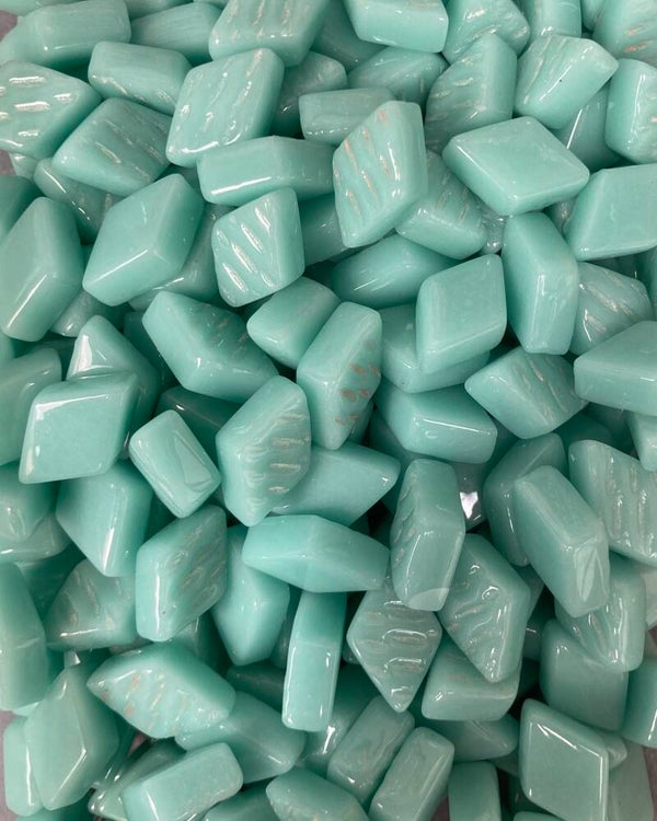 Ruitjes Pale Teal 50 gram