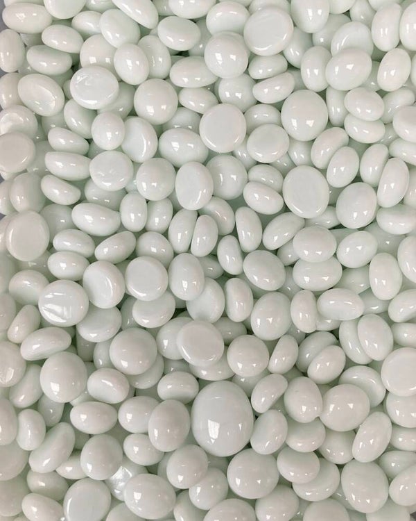 Mini Gems 9 tot 13 mm Wit 50 gram
