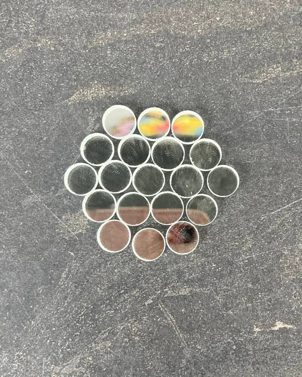 Spiegel rondjes 10 mm 50 gram