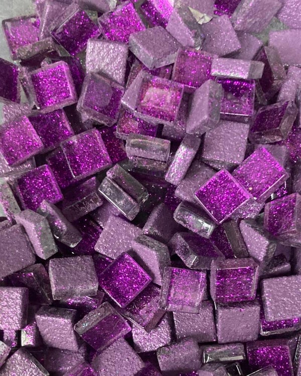 Glitter mozaïek Emperor Purple 50 gram