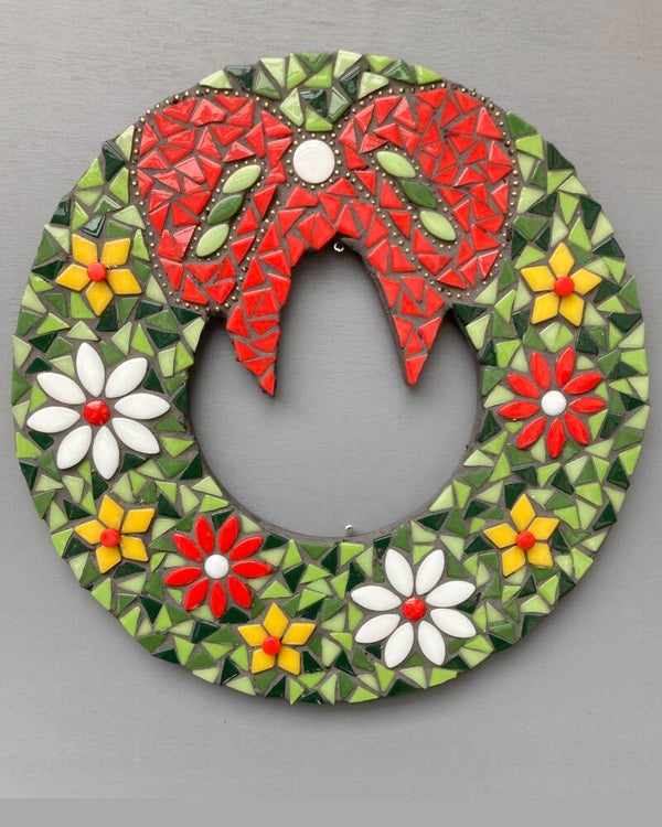 kerstkrans ∅ 27 cm voor buiten compleet pakket