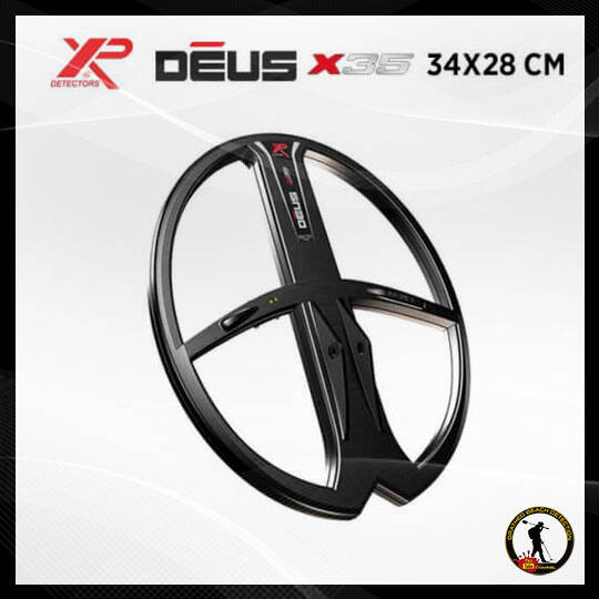 Disque de détection XP Deus X35 de 34x28 cm.