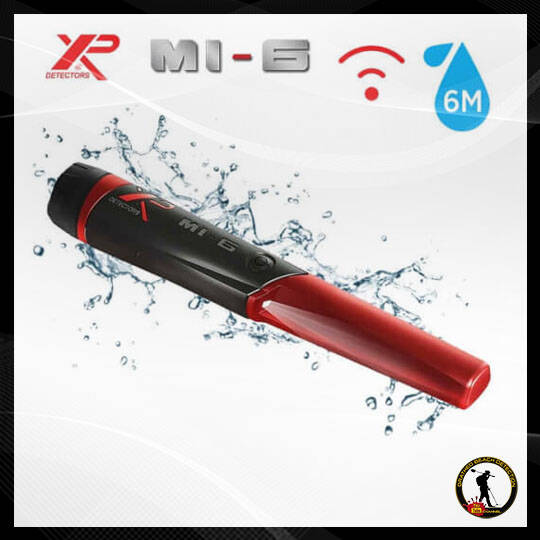 Pinpointer XP MI-6 étanche jusqu'à 6 mètres avec connectivité sans fil.