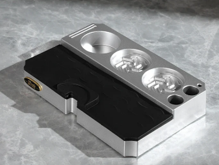 Bincoo Coffee Tamper Station Silber