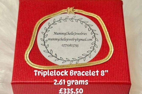 Triple lock Bracelet