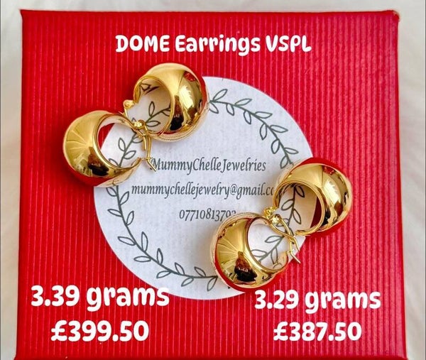 Dome Earrings