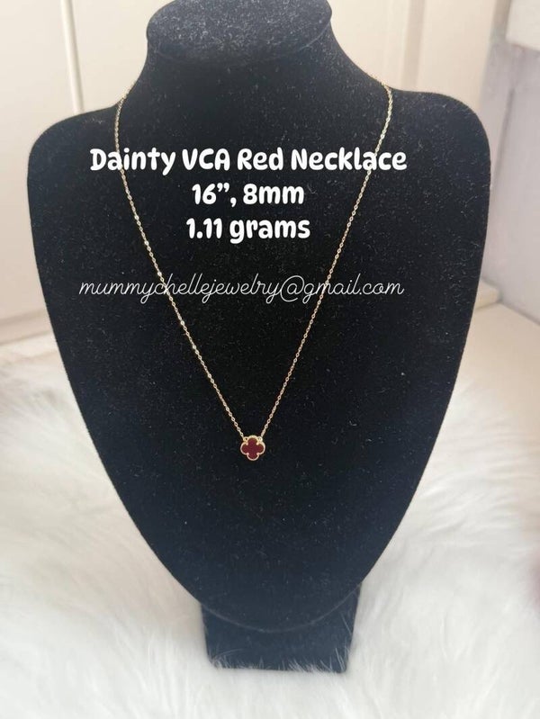Red Clover Necklace