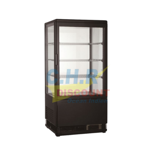 VITRINE RÉFRIGÉRATÉE 78L NOIR