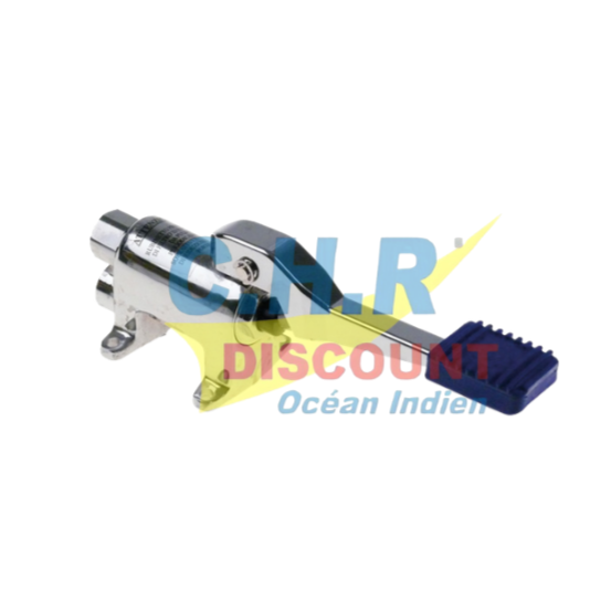 MÉLANGEUR POUR INSTALLATION AU SOL AVEC 1 PÉDALE POUR EAU FROIDE, RACCORD 1/2"