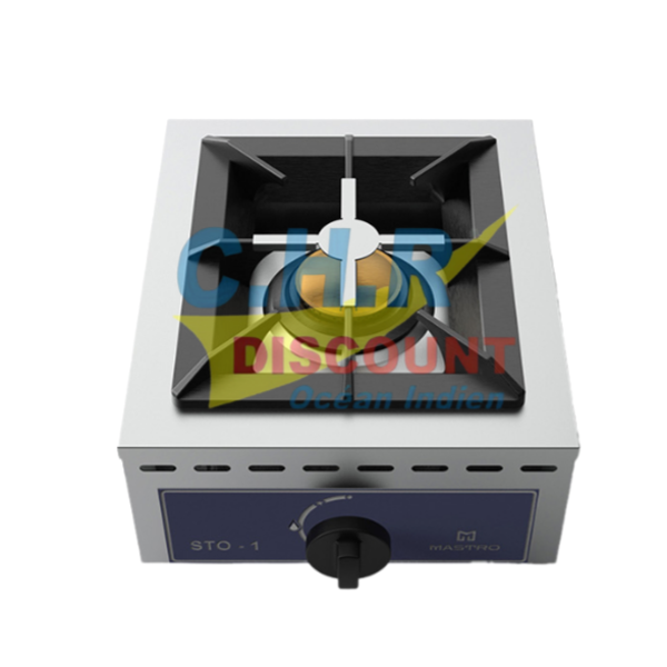 PLAN DE CUISSON À GAZ AVEC 1 BRÛLEUR  (MÉTHANE)