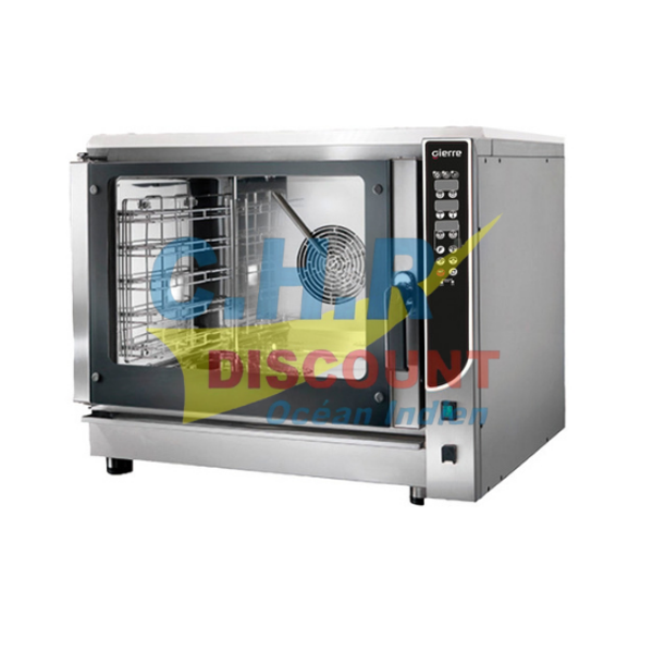 FOUR MIXTE À VAPEUR ÉLECTRIQUE 6X GN 1/1 - AVEC VAPEUR DIRECTE ET SYSTÈME DE NETTOYAGE