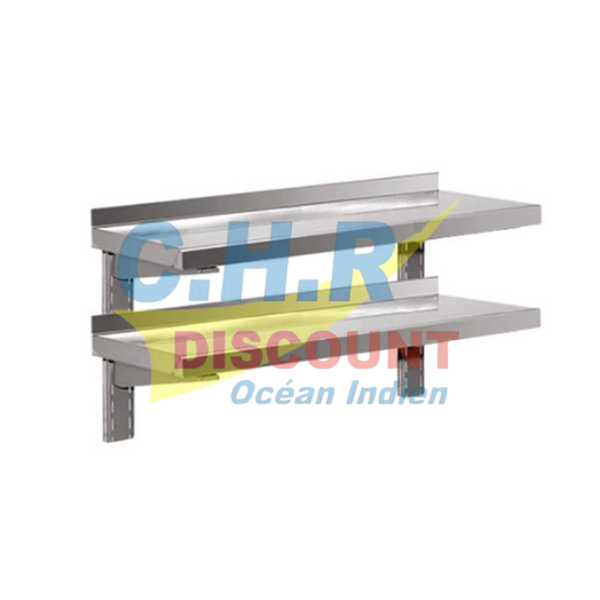 ÉTAGÈRE MURALE DOUBLE