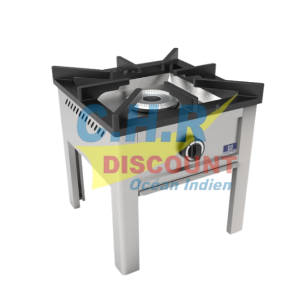 RÉCHAUD BAS À GAZ AVEC 1 BRÛLEUR