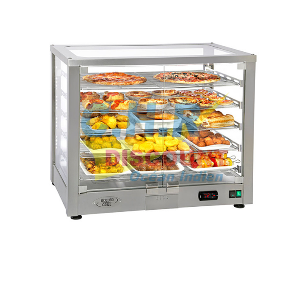 VITRINE CHAUFFANTE VENTILÉE – 3 GRILLES