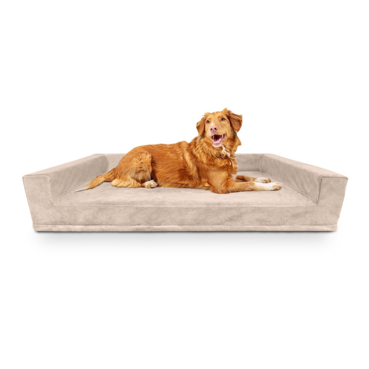 Pawcomfy orthopedisch Ligbed Beige