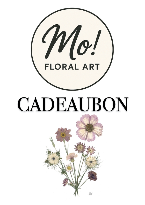 Cadeaubon Mo! Floral Art webshop