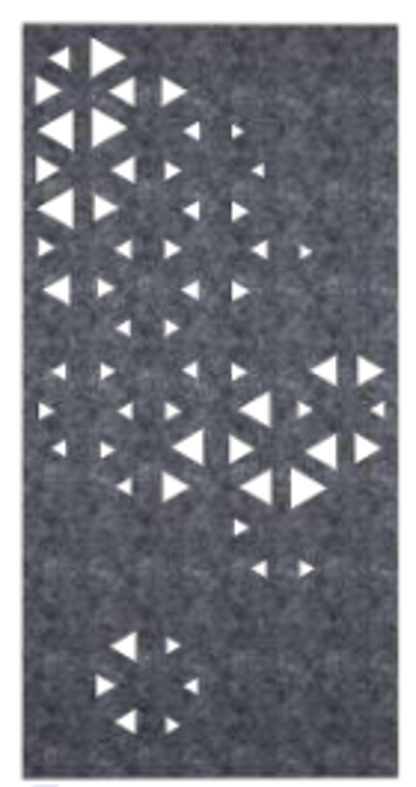 Panel Acústico Color Gris