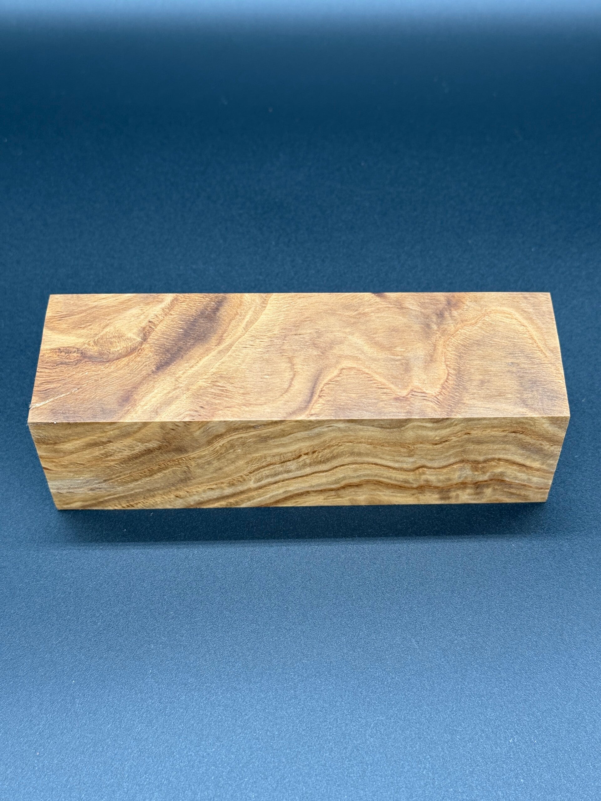 Kantel Eiche Wurzel Natur stabilisiert 136mm x 40mm x 40mm #13