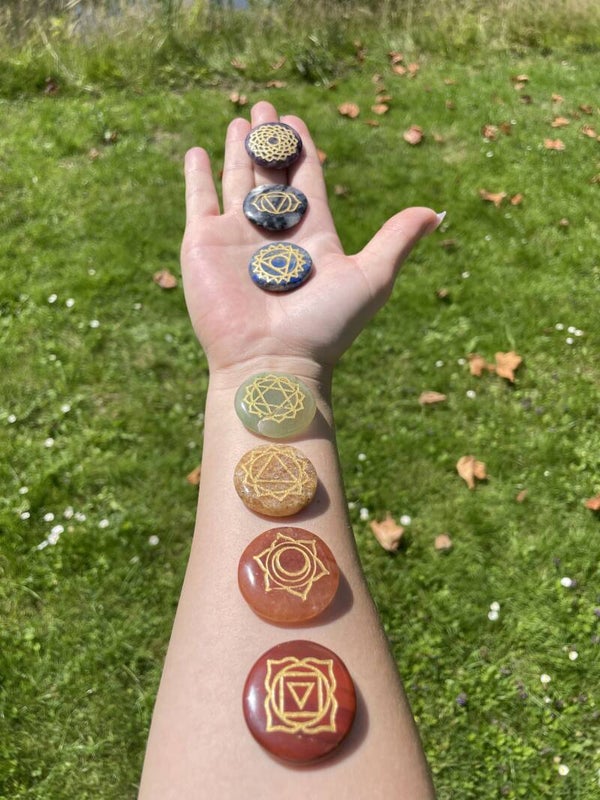Chakra Edelstenen 7stuks