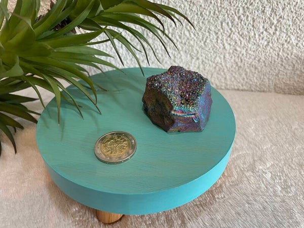 Titanium Aura Kwarts Kristal Cluster