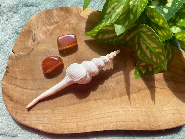 Tangerine Aura Trommelstenen