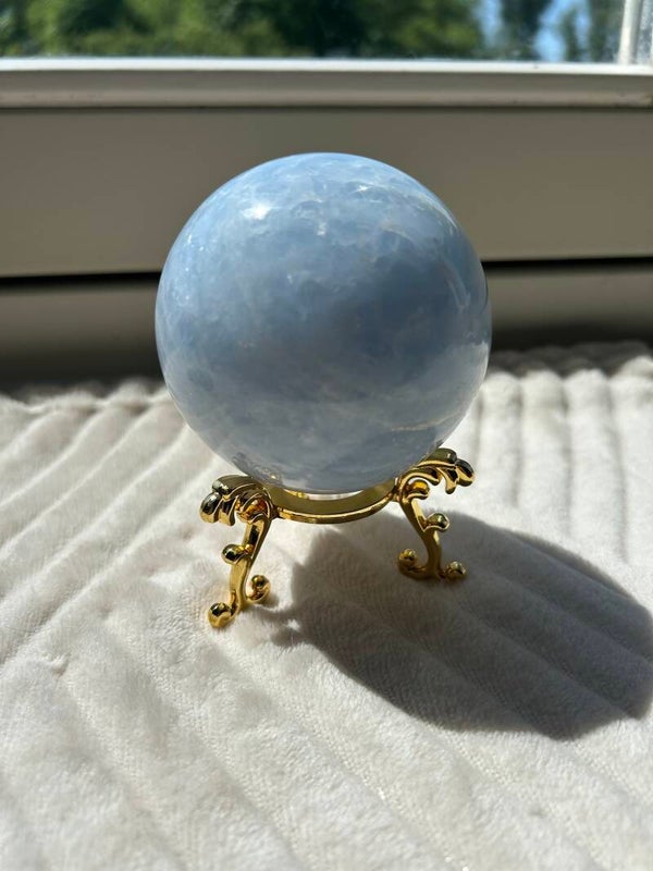Blauw Calciet Bol