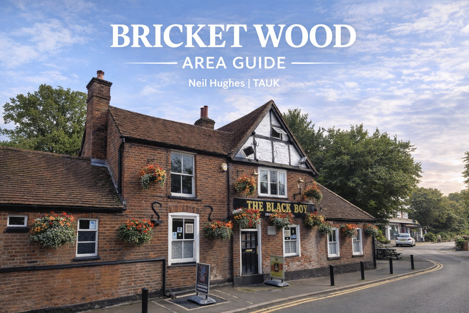Photo of the Black Boy Pub in Bricket Wood
