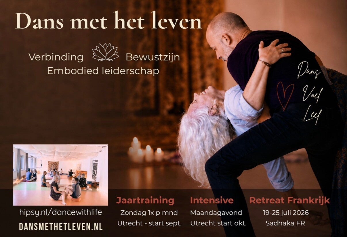 Dance with life - intensive jaartraining - nw editie start zo 13 sept 2026