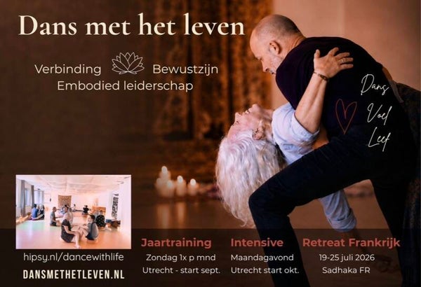 Dance with life - intensive jaartraining - nw editie start zo 13 sept 2026