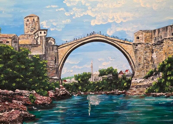 Old bridge in Mostar, Bosnia