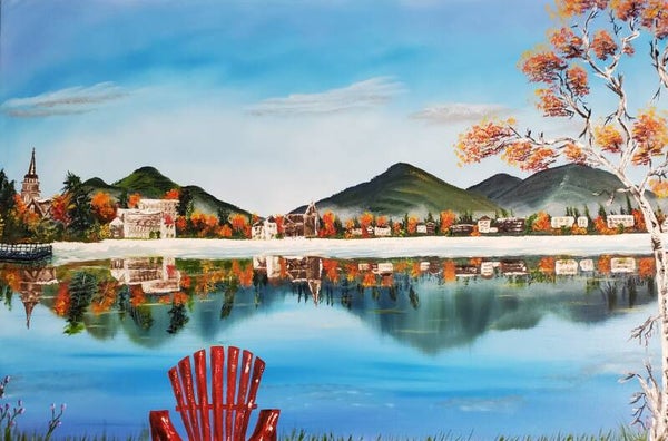 Mirror Lake, Lake  Placid NY