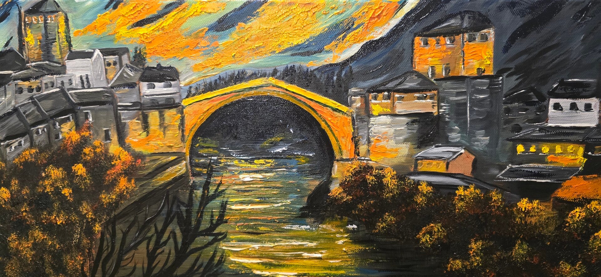 Old bridge in Mostar