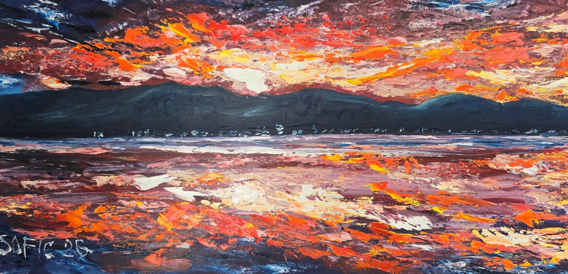 Sunset on Lake George