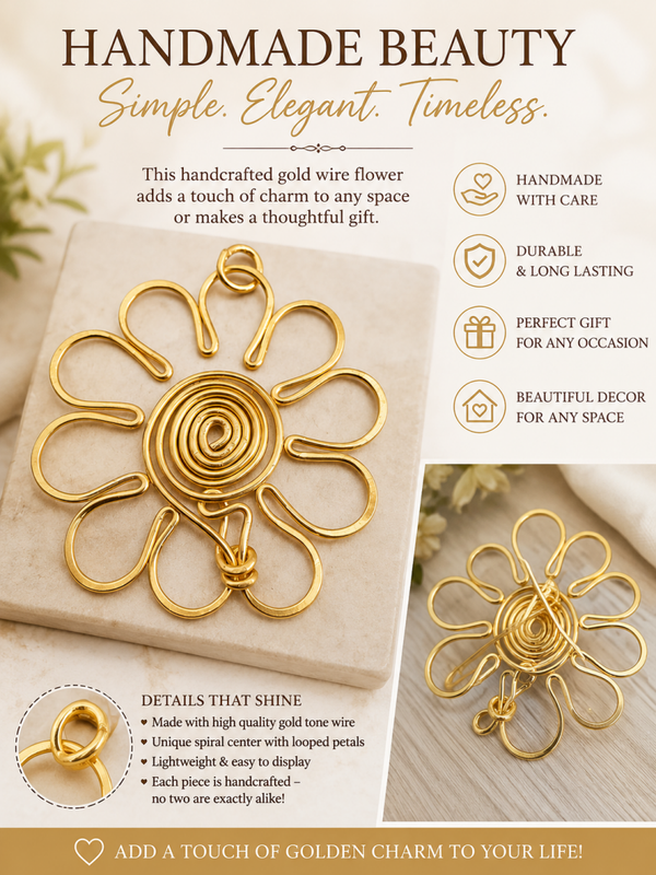 Gold flower