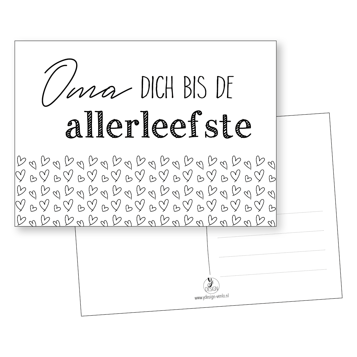 Oma, dich bis de allerleefste