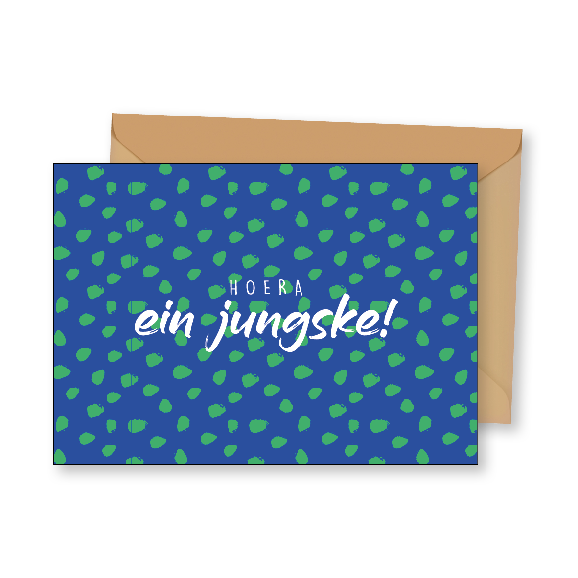 Hoera ein jungske!