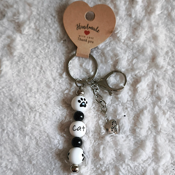 Porte clé Cat Mom