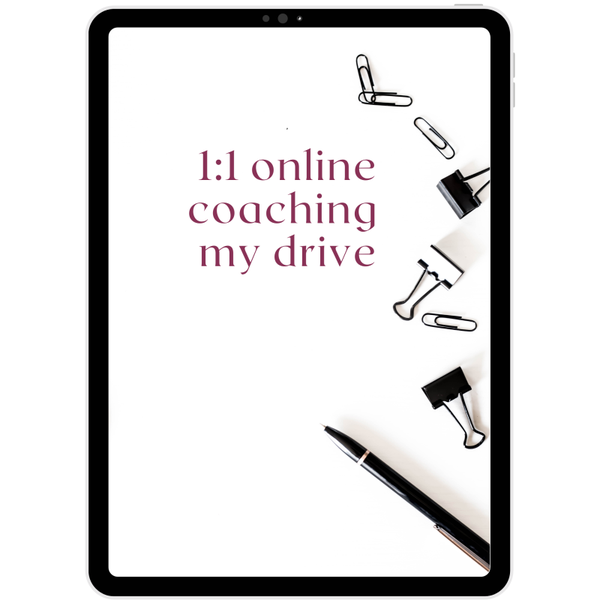 1:1 online coaching my drive