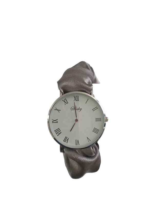 Montre chouchou gris