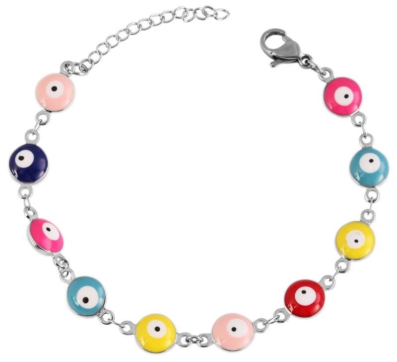 Akzent Kugelarmband aus Edelstahl in silberfarbig  5030276-002