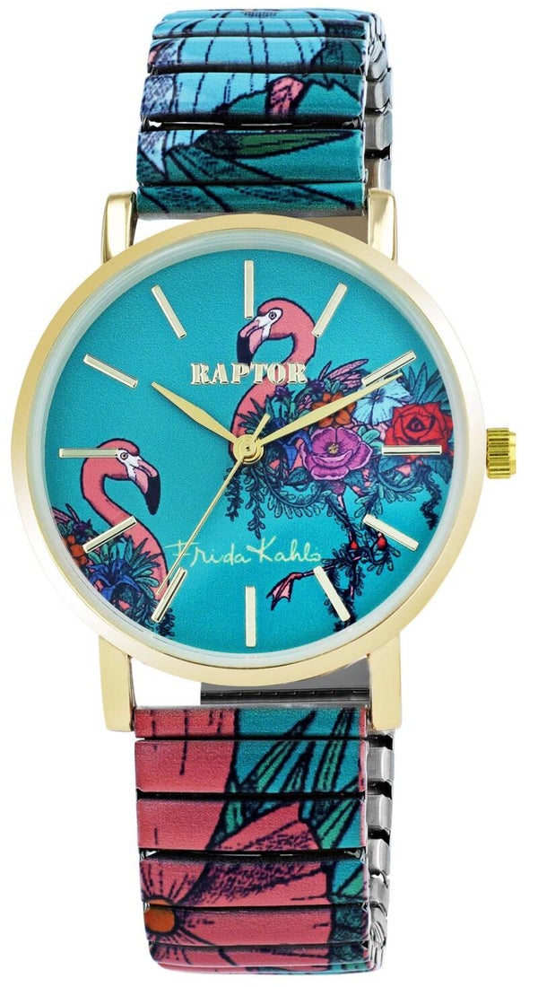 Raptor Damenarmbanduhr "Frida Kahlo Edition" mit Zugband