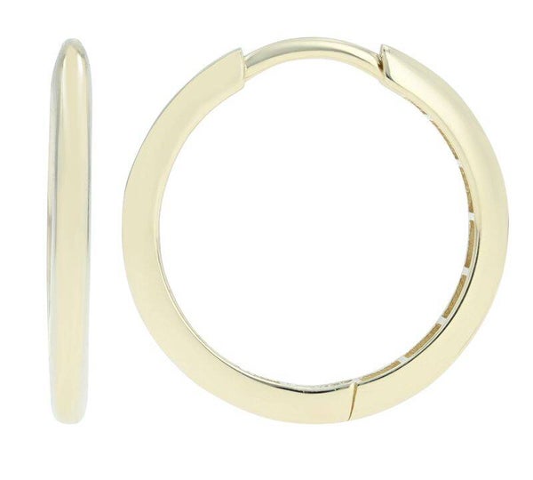 333/- Gold Creolen "Amalie" Ø 15 mm, 8 Karat, Gelbgold