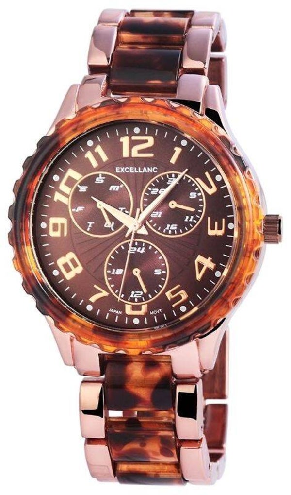 Excellanc Damenuhr mit Metallarmband