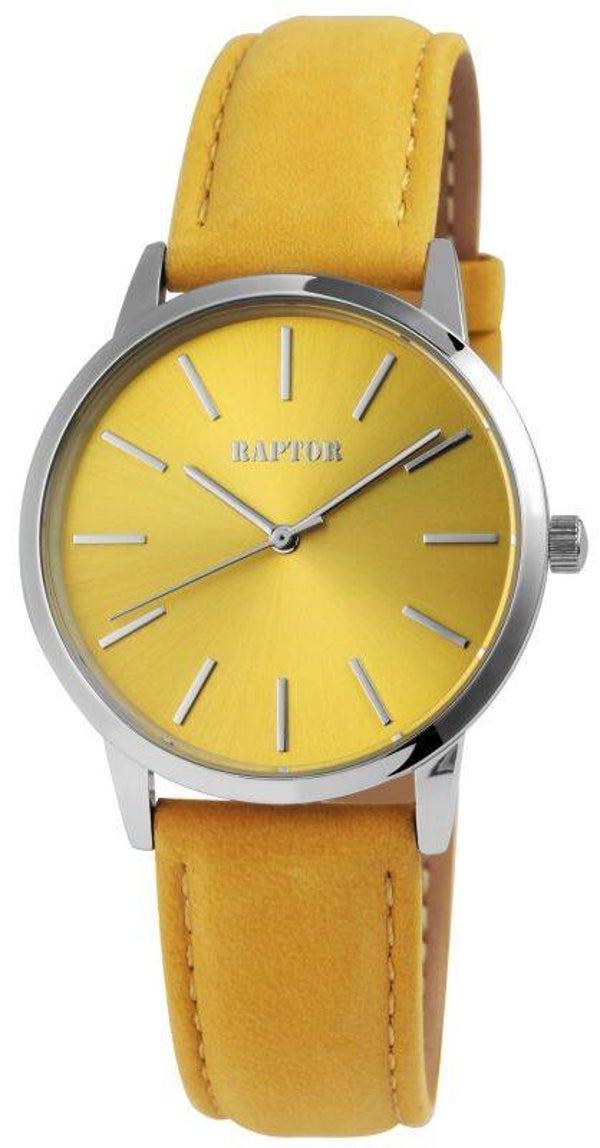 Raptor Damenarmbanduhr "Sunny" Echtlederarmband
