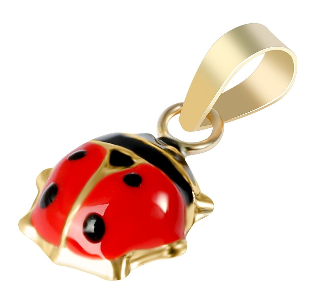 333/-Gold Anhänger "Mailie", 5510062-001 Marienkäfer, Gelbgold, 8 Karat, Kinder