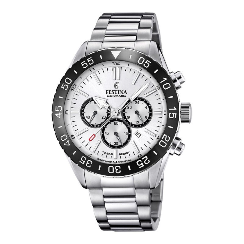 Festina Ceramic F20575/1 Herrenuhr Chronograph